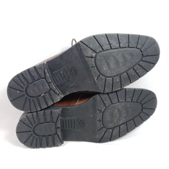 Neil M. Men's Size 8.5 Brown Leather Plain Toe Oxford - Picture 9 of 9